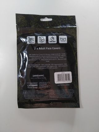 2 mascarillas Rick & Morty