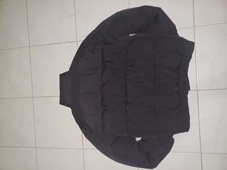 Casaco Bershka Preto - acolchoado