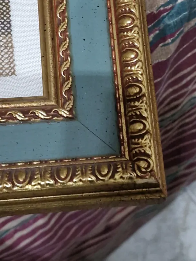 Cuadro punto de cruz: partida Cazadores