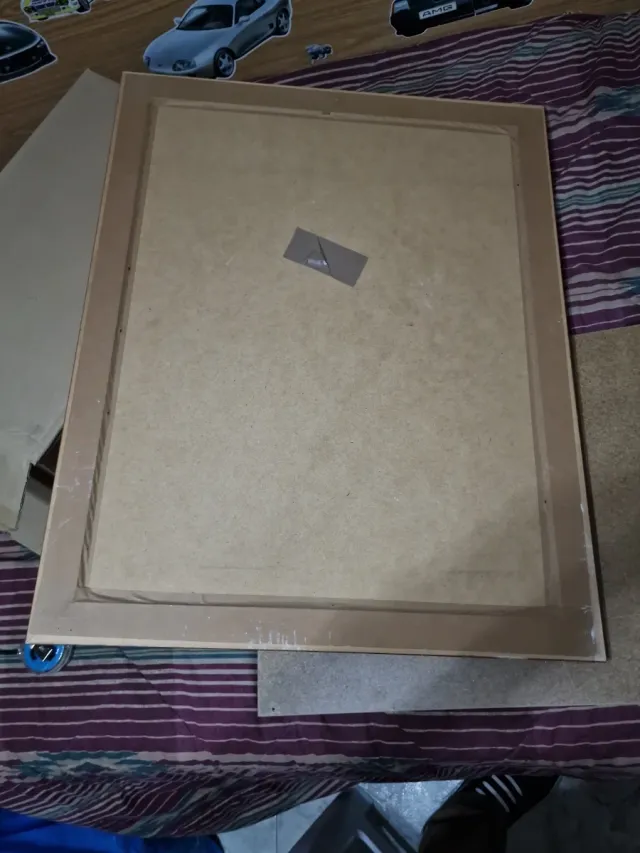 Cuadro punto de cruz: partida Cazadores