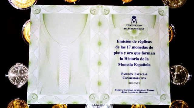 Historia de la moneda española, plata.