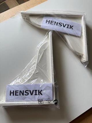 Soporte estante blanco - Hensvik Ikea
