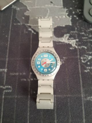 Swatch Vintage - Orologio Blu Argento