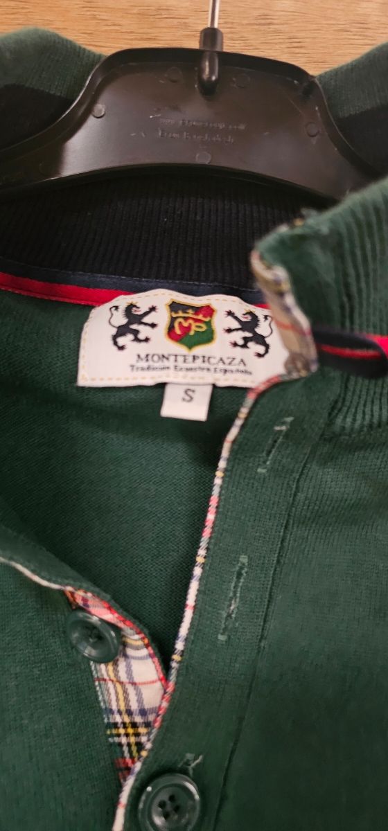 Jersey Montepicaza verde hombre
