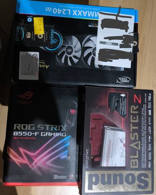 Ordenador Ryzen 9 5900x 32GB RAM 500GB HD