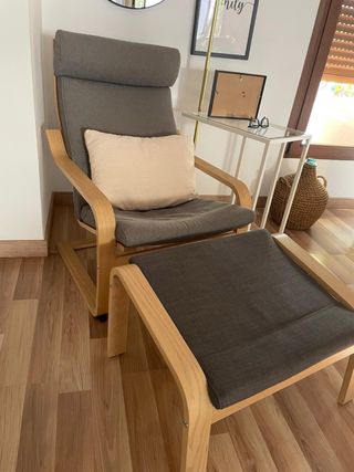 Butaca relax IKEA marrón