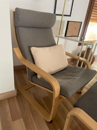 Butaca relax IKEA marrón