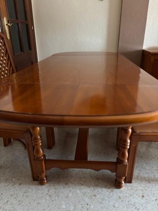 Mesa comedor madera maciza