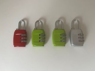 Candados combinación - 4uds