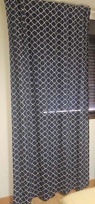 Cortinas IKEA Citrusträd - Beige/Azul