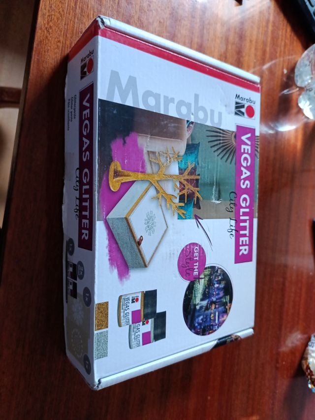 Marabu Vegas Glitter: Kit Manualidades