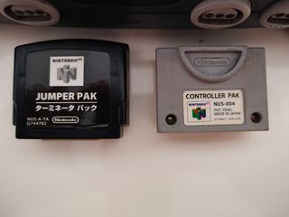 Nintendo 64 consola negra