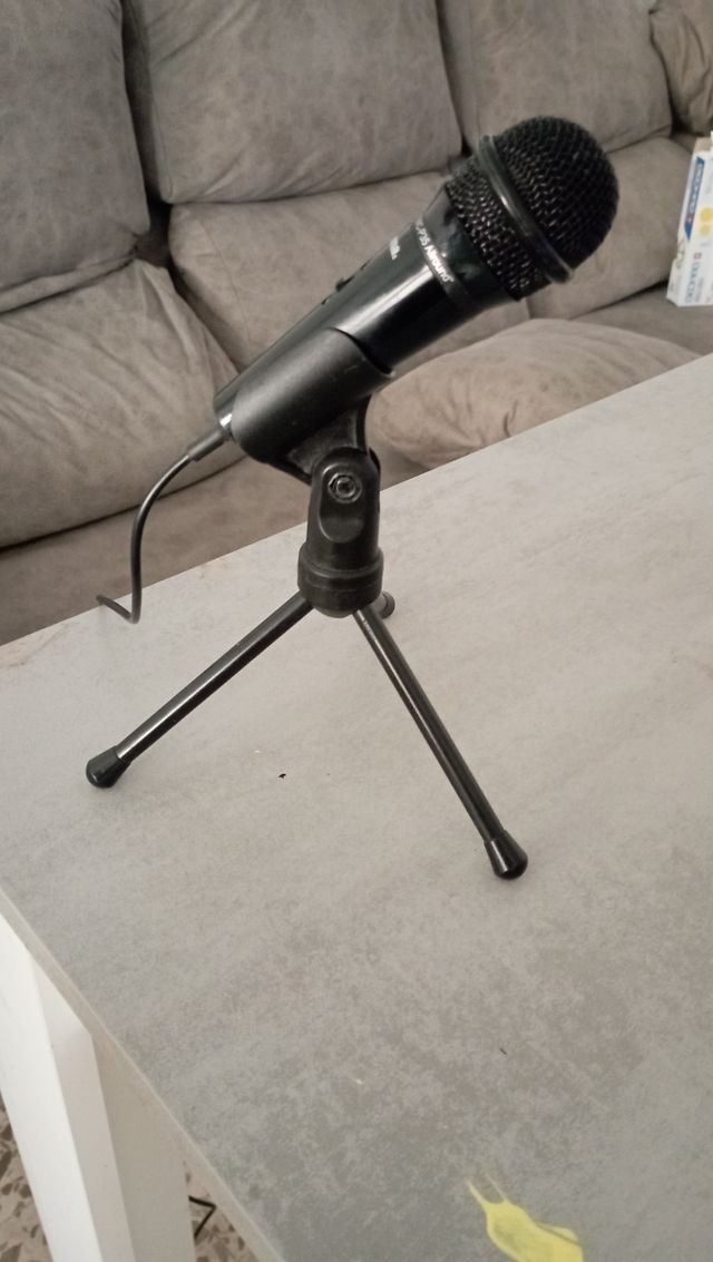 Micrófono de sobremesa