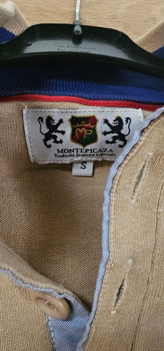Jersey Montepicaza beige hombre