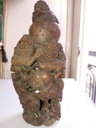 Scultura legno antica