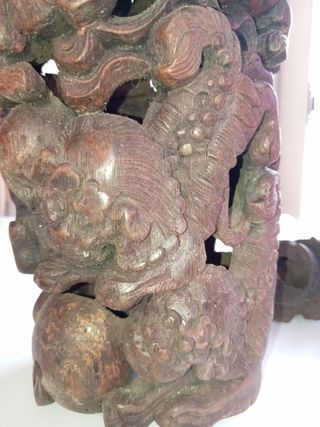 Scultura legno antica