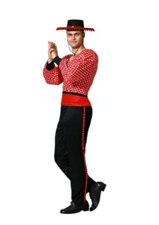 Disfraz flamenco adulto
