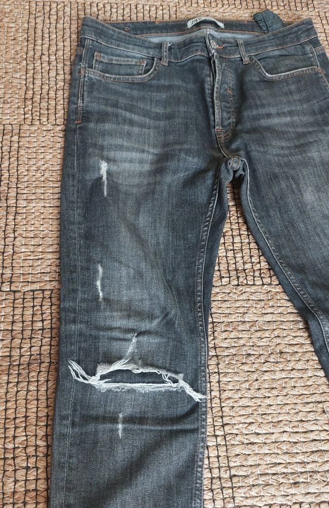 Jeans Zara  effetto used