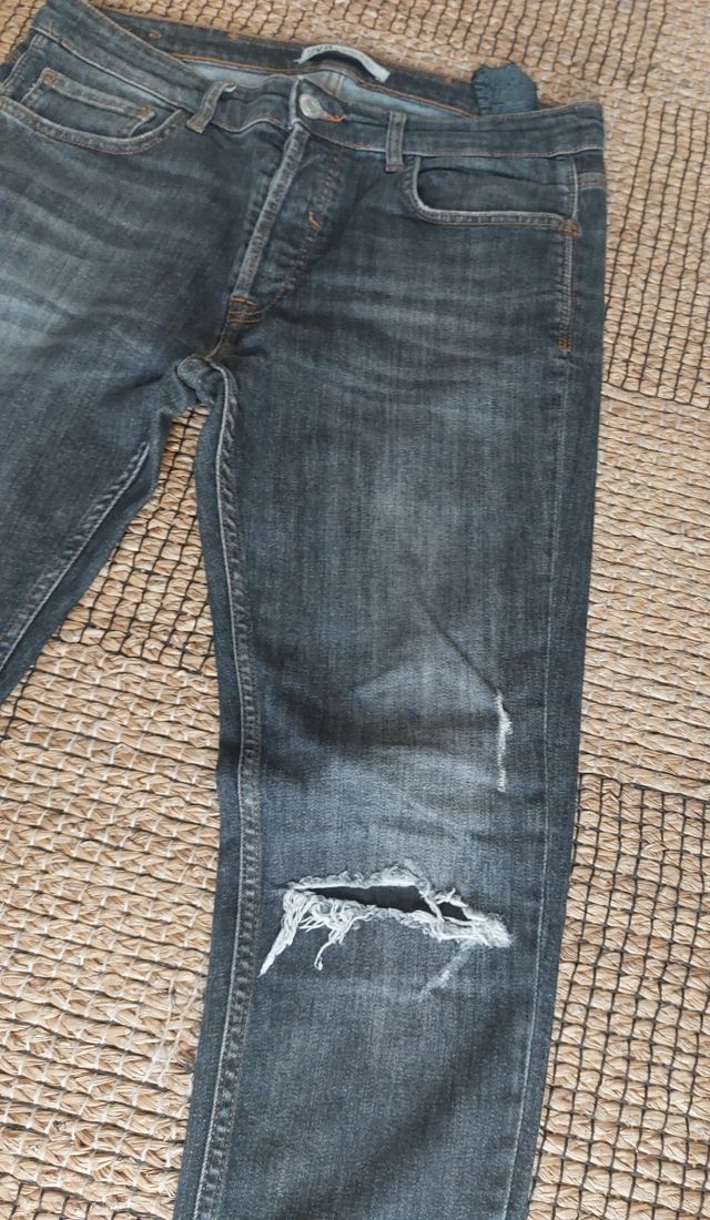 Jeans Zara  effetto used