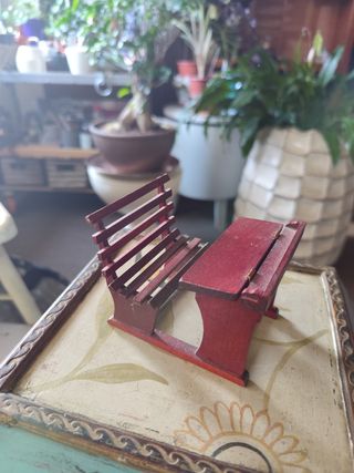 Pupitre miniatura antiguo10 cm