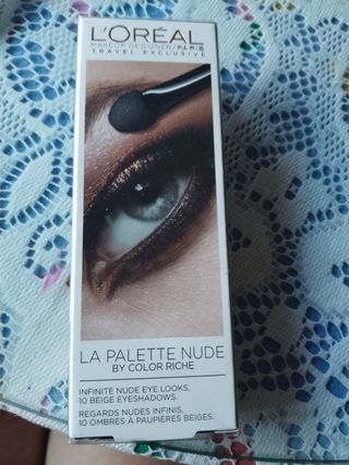 Paleta maquillaje L'Oréal nude