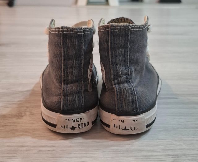 Converse grises niño - talla 27