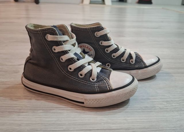 Converse grises niño - talla 27