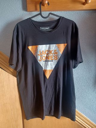 Camiseta Jack & Jones negra