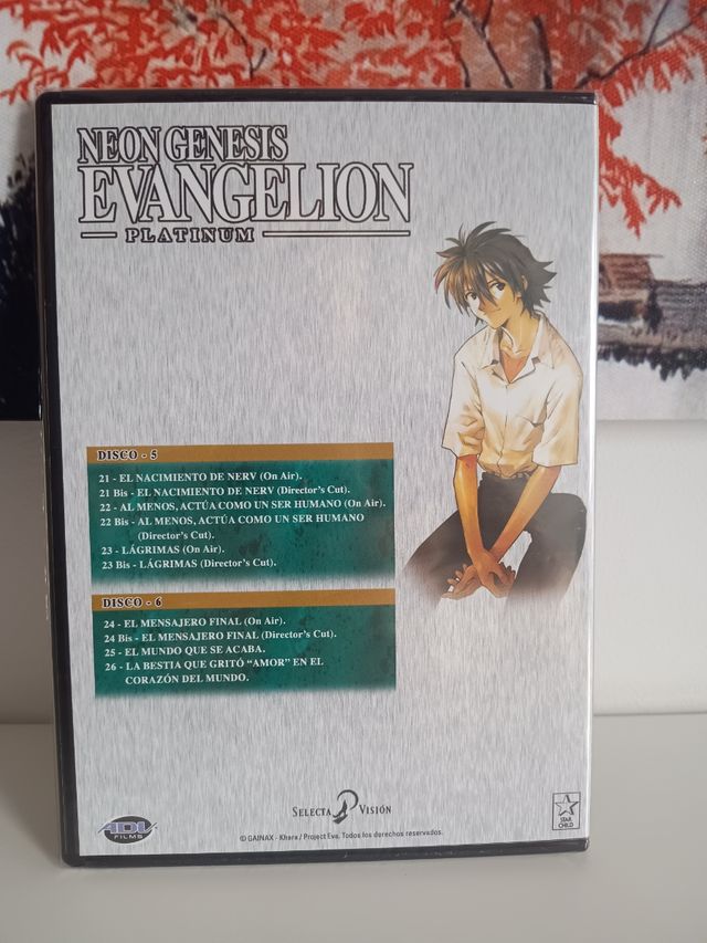 Neon Genesis Evangelion DVD Platinum