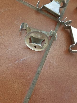 6 Soportes Pared Metal