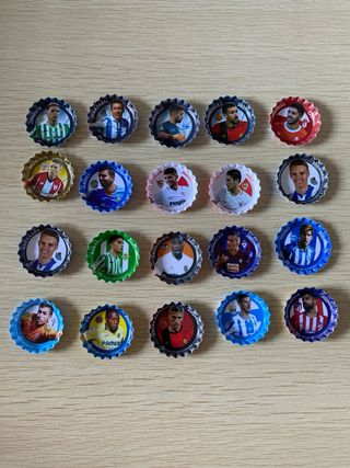  Chapas fútbol LaLiga