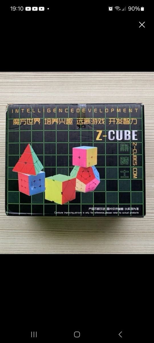 Cubos Z-Cube: 5 cubos de diferentes formas