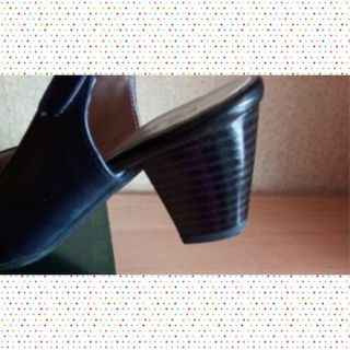 Zapatos Pitillos destalonados azules 36