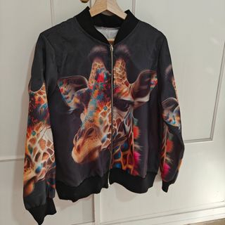 Chaqueta bomber jirafa, nueva con etiqueta - Talla
