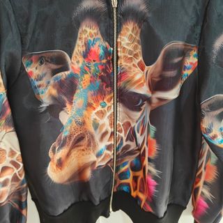 Chaqueta bomber jirafa, nueva con etiqueta - Talla