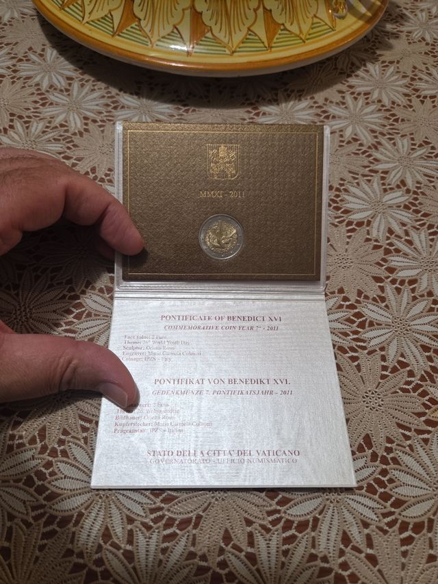 Moneta 2€ Vaticano 2011 - Gioventù