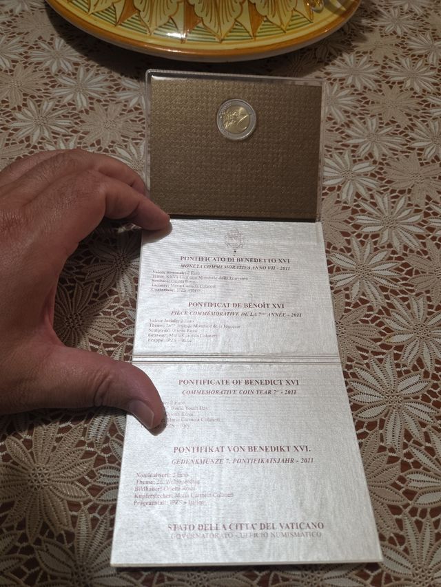 Moneta 2€ Vaticano 2011 - Gioventù