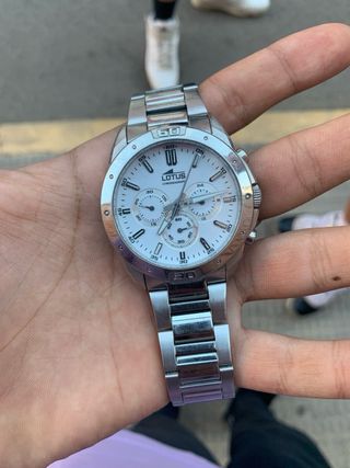 Reloj Lotus Cronografo - Plata