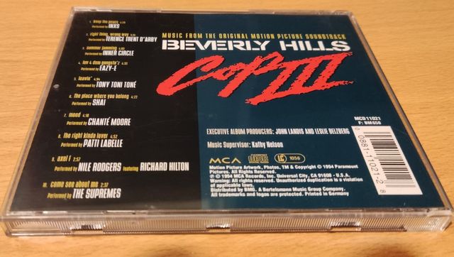 CD Banda Sonora Beverly Hills Cop III