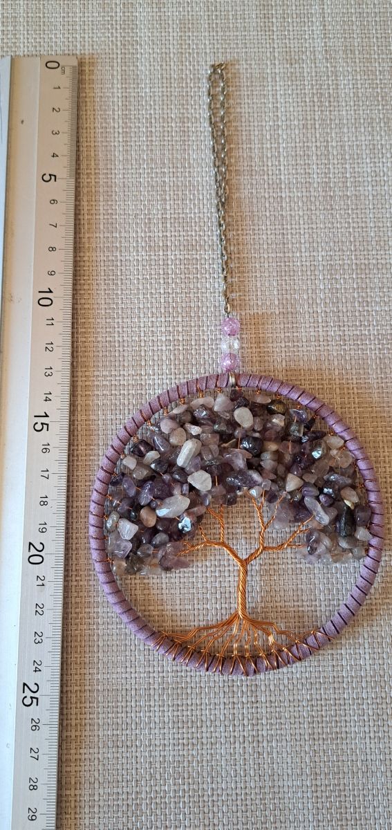 Colgante Arbol de la vida: Amatista