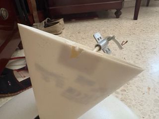 Lámpara techo Ikea blanca
