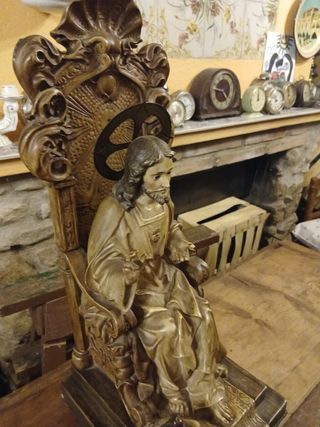 Figura Sagrado Corazón antigua