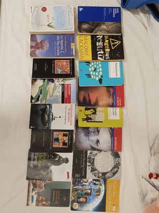 Libros variados de lectura