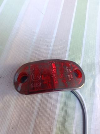 Luz piloto LED roja - Gálibo