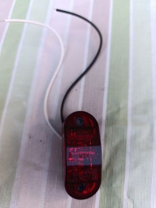 Luz piloto LED roja - Gálibo