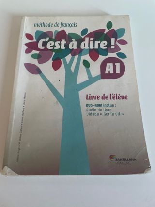 C'EST A DIRE A1 LIVRE ELEVE