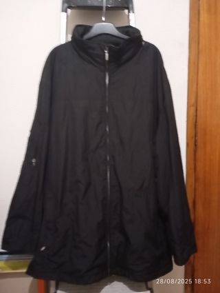 Cazadora negra hombre