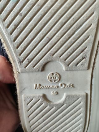 Mocasines ante azul marino