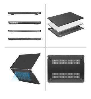 Funda MacBook Air 13" gris oscuro 