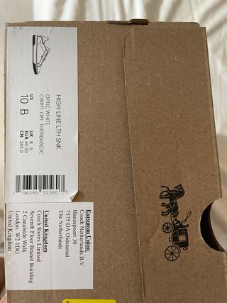 Zapatillas Coach blancas